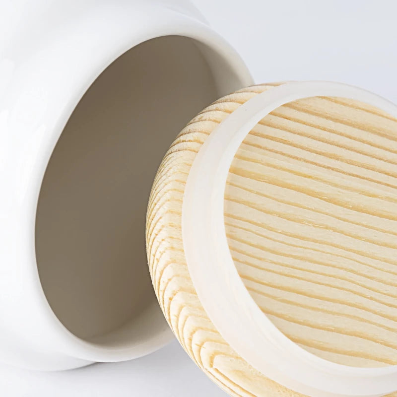 Dose mit Holzdeckel "Wer früher aufgibt, hat länger frei"