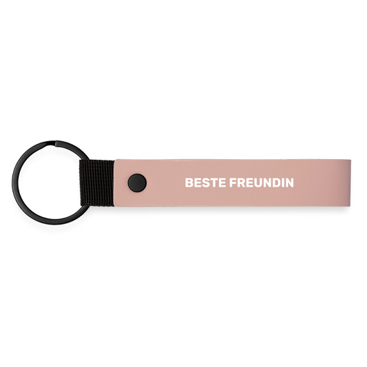 Schlüsselanhänger "Beste Freundin" - Rosa