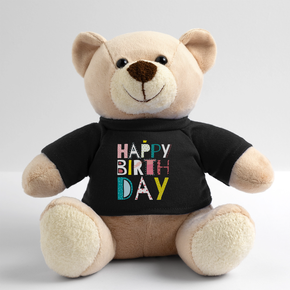 Teddy Anton "Happy Birthday" - Schwarz