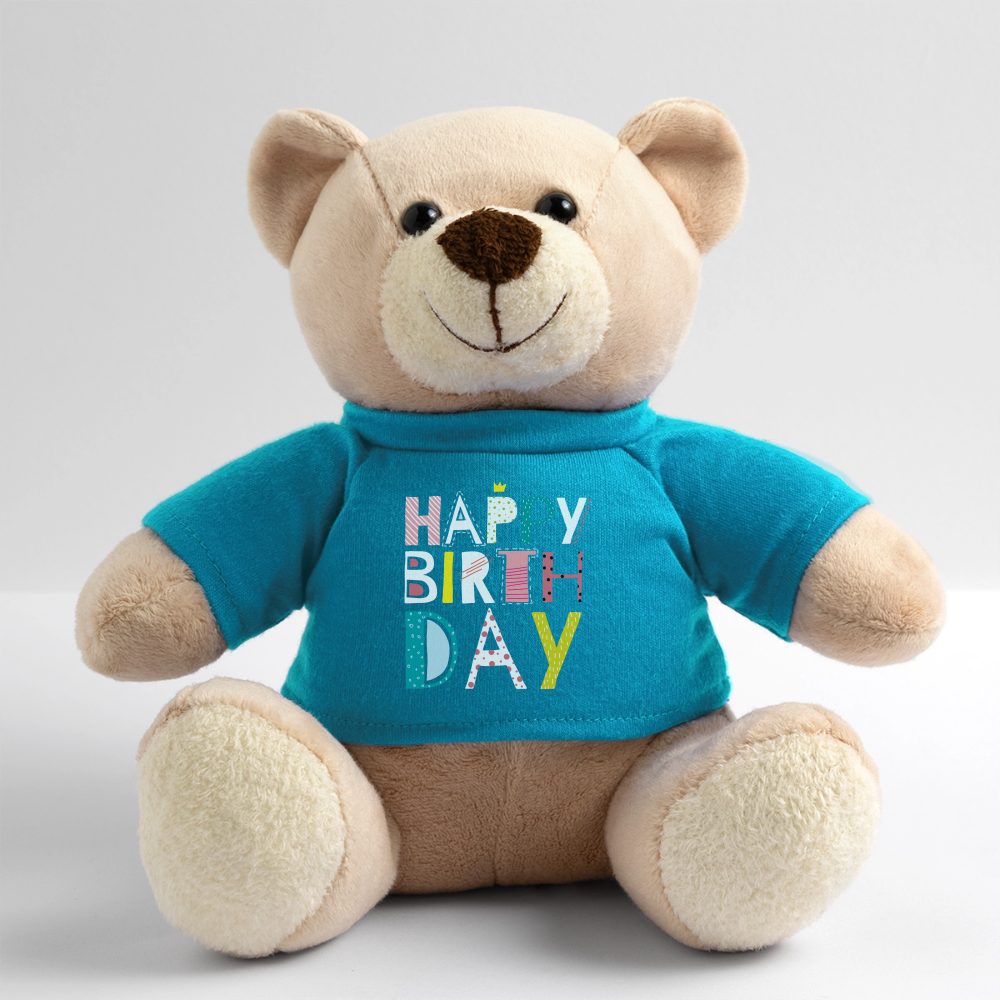 Teddy Anton "Happy Birthday" - Atollblau