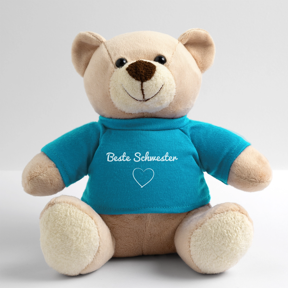 Teddy Anton "Beste Schwester" - Atollblau