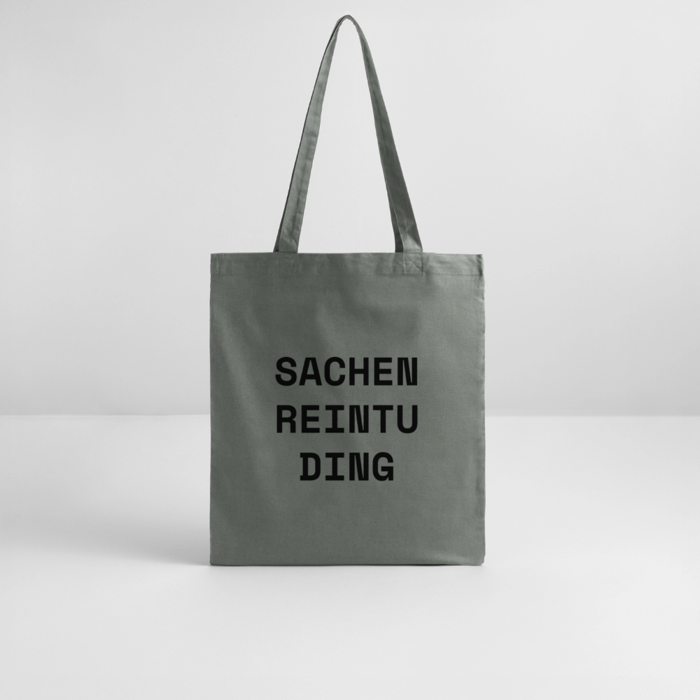 Stoffbeutel "Sachenreintuding" - Anthrazit