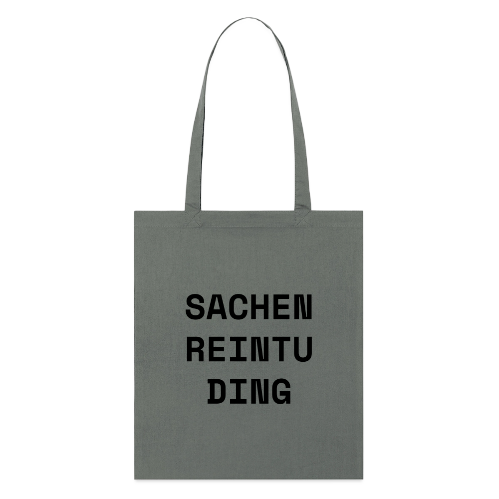 Stoffbeutel "Sachenreintuding" - Anthrazit