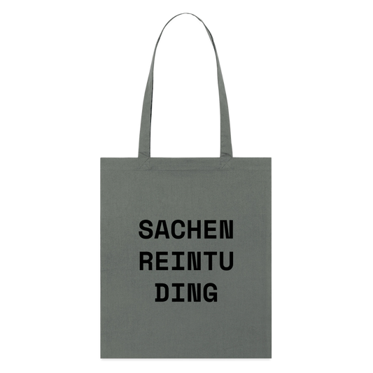 Stoffbeutel "Sachenreintuding" - Anthrazit