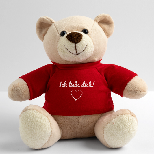 Teddy Anton "Ich liebe dich!" - Rot