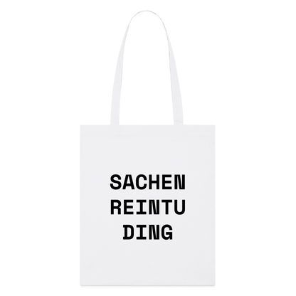 Stoffbeutel "Sachenreintuding" - Weiß