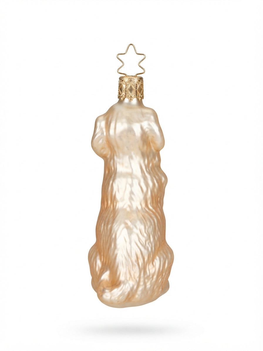 Labrador Figur Hund Christbaumkugel (Echtglas) – Besondere Weihnachtsbaumkugel