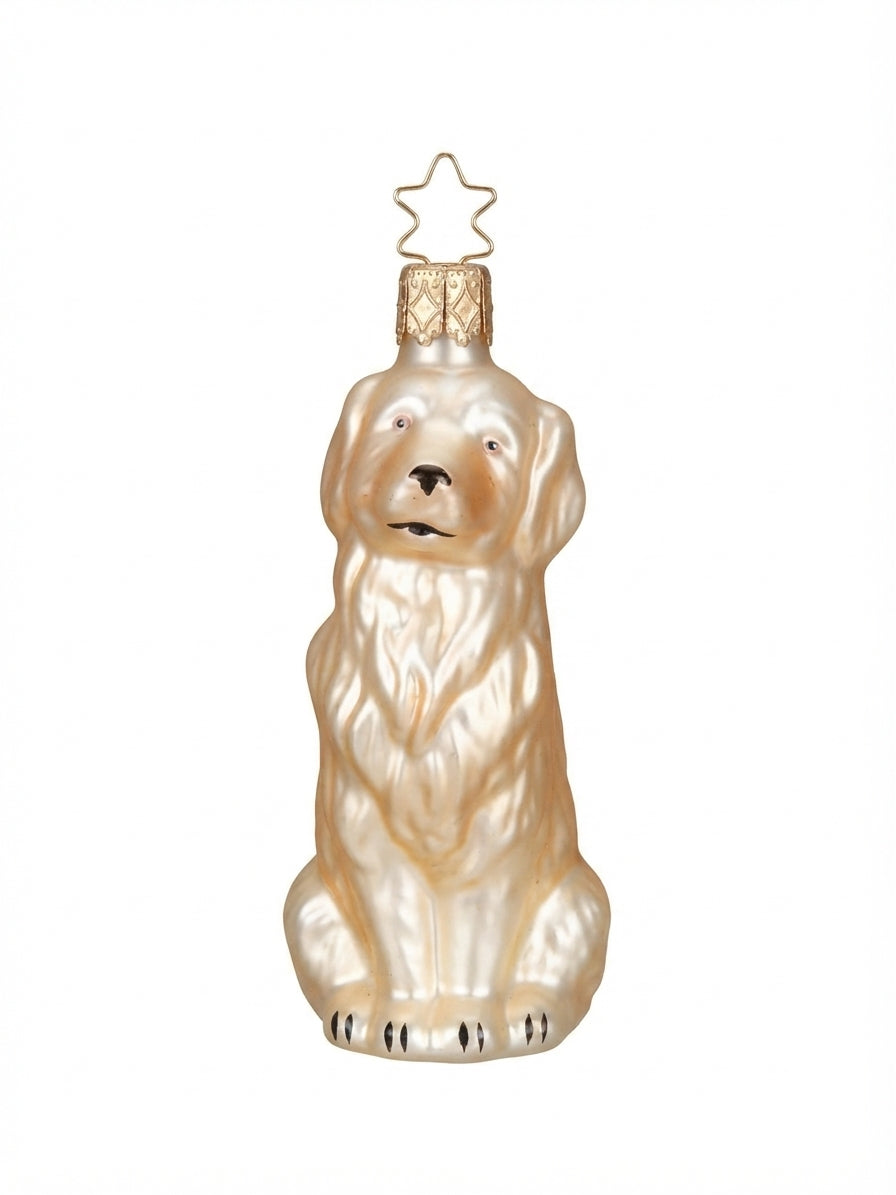Labrador Figur Hund Christbaumkugel (Echtglas) – Besondere Weihnachtsbaumkugel